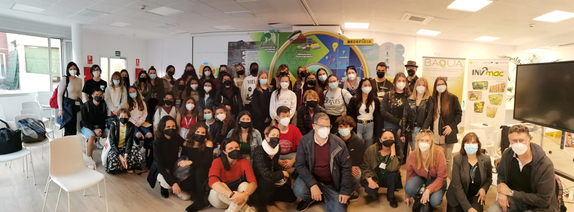ESTUDIANTES DEL IES ARUCAS DOMINGO RIVERO (ARUCAS) JUNTO CON ESTUDIANTES DE OTROS PAÍSES EUROPEOS PARTICIPAN EN UN TALLER DE NUEVOS MATERIALES SOSTENIBLES EN EL PARQUE TECNÓLOGICO DE GRAN CANARIA